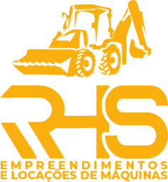 Logo da RHS Empreendimentos e Locações de Máquinas