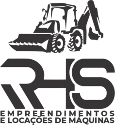 Logo da RHS Empreendimentos e Locações de Máquinas